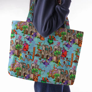 Steal From the Rich Robin Hood Large Tote Bag