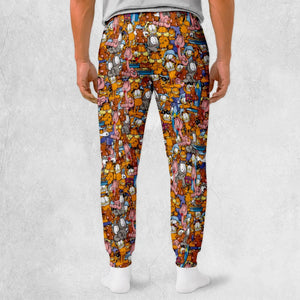 Purr-fect Garfield Sweatpants