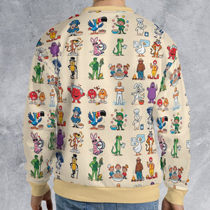 All-over Print Sweatshirt - 5RQHQ1MK - - 2