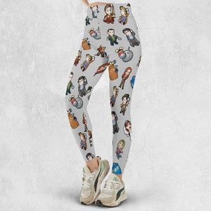 Cartoon Who Doctor Who Legging