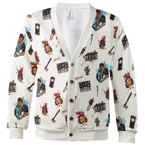 Supernatural Horror Evil Dead Halloween Cardigan