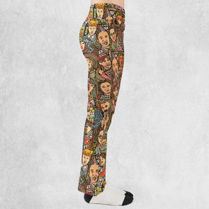 Blues Brothers Waynes World Coneheads SNL Characters Flare Leggings