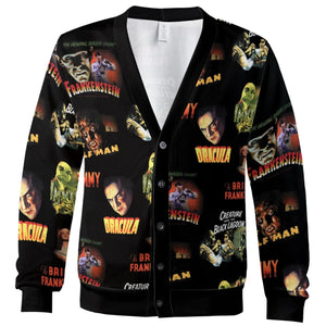 Teaming Monsters All Up Universal Monsters Cardigan