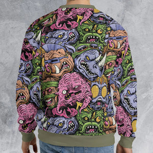 Nostalgic Villains Teenage Mutant Ninja Turtles All-over Print Sweatshirt