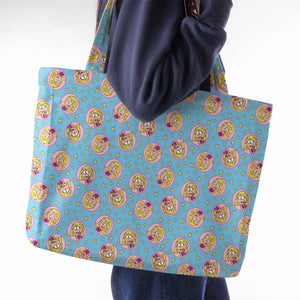 Lizzie Mcguire Badges Large Tote Bag