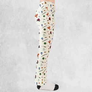 Avatar The Last Airbender Medley Pattern Flare Leggings