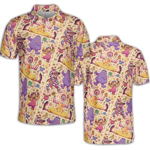 The McDonald's Gang AOP Men/Women Polo Shirt