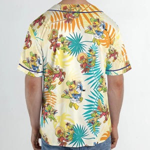 Tropical The Three Caballeros Unisex Baseball Jersey