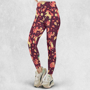 Fire Pokemon Pattern Legging