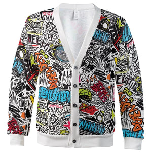 TMNT Mayhem Sketched Cardigan