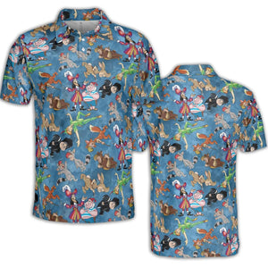 Lost Boys Peter Pan AOP Men/Women Polo Shirt