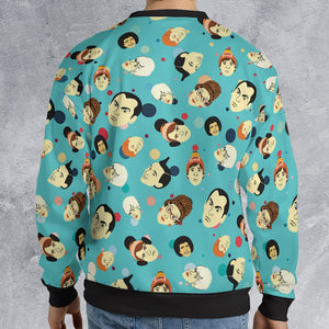 All-over Print Sweatshirt - 9JU2TNZQ - - 2