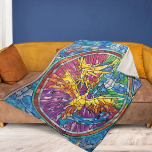 Legendary Birds Pokemon Fleece Blanket