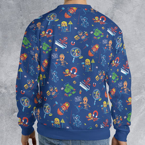 All-over Print Sweatshirt - CPPEPPDJ - - 2