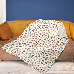 The Muppets Characters Fleece Blanket