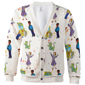 The Magic School Bus Characters Cardigan