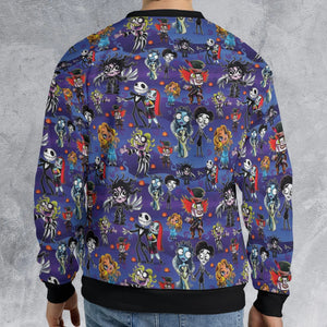 Tim Burton Movies All-over Print Sweatshirt