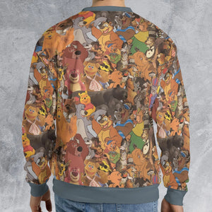 Bear Squad All-over Print Sweatshirt
