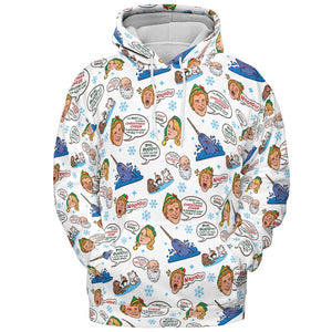 All-over Print Hoodie - MB7KUAHN - - 2
