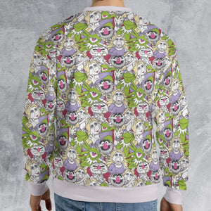 Muppet Mania The Muppets All-over Print Sweatshirt