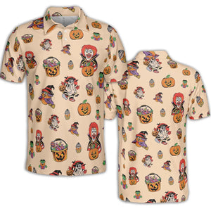 McDonaldland Halloween AOP Men/Women Polo Shirt