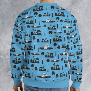 All-over Print Sweatshirt - K933MSHE - - 2