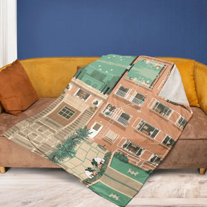 Rear Window Fleece Blanket