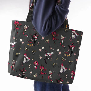 Helluva Hazbin Large Tote Bag