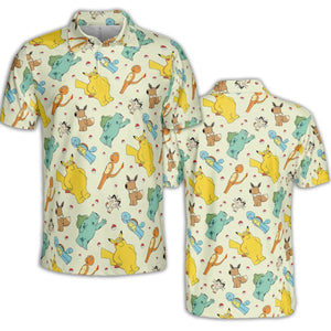 Family 'Mon Mashup AOP Men/Women Polo Shirt