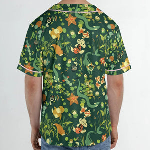 Under Water Type Pokemon Unisex Baseball Jersey