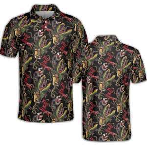 Feed Me Seymour Horror Little Shop AOP Men/Women Polo Shirt