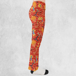 The Emperor's New Groove Flare Leggings