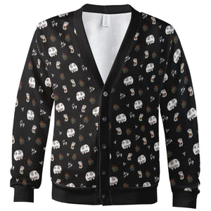 Appa Yip Yip Avatar Pattern Cardigan