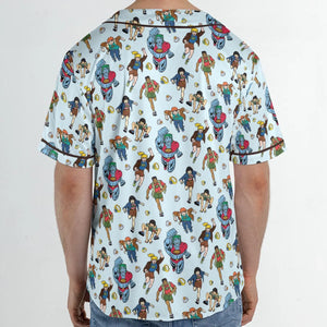 Save The Planet Captain Planet and the Planeteers Unisex Baseball Jersey