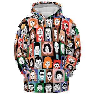 Twin Peaks Characters All-over Print Hoodie