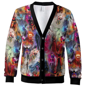 Watercolor Villains Cardigan