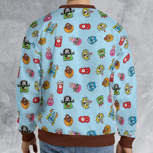 Yo Gabba Gabba Star Wars Mashup All-over Print Sweatshirt
