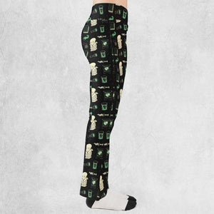 Cthulhu H.P Lovecraft Miskatonic University Flare Leggings