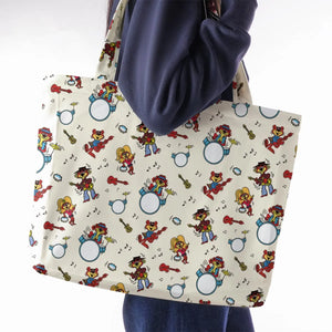 Cartoon band The Sugar Bears Large Tote Bag