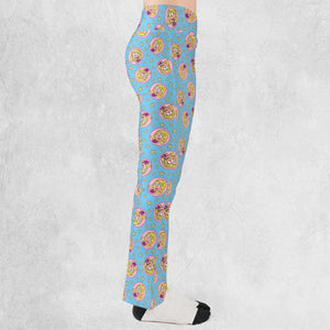 Lizzie Mcguire Badges Flare Leggings