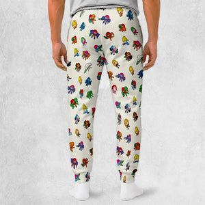 The Many Suits Of Samus Metroid Pattern Sweatpants