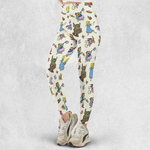 Gummi Bears Characters Legging