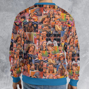 The Big Lebowski Painting Pattern All-over Print Sweatshirt