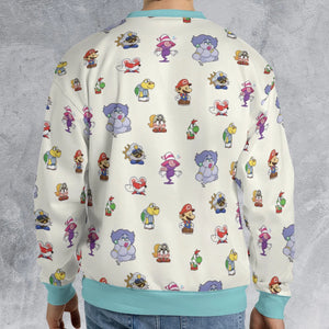 Play In Style Super Mario All-over Print Sweatshirt