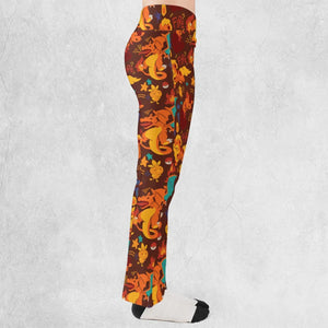 Charizard Arcanine Torchic Fire Pokemon Flare Leggings