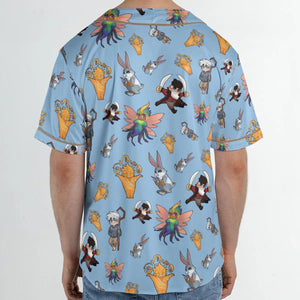 Rise of the Guardians Characters Unisex Baseball Jersey