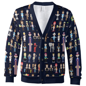 8-Bit UHF Cardigan