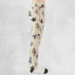 Stooges Forever The Three Stooges Flare Leggings