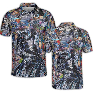 Star Wars Darth Vader All in One AOP Men/Women Polo Shirt