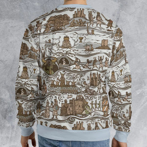 The Tapestry Journey Monty Python All-over Print Sweatshirt